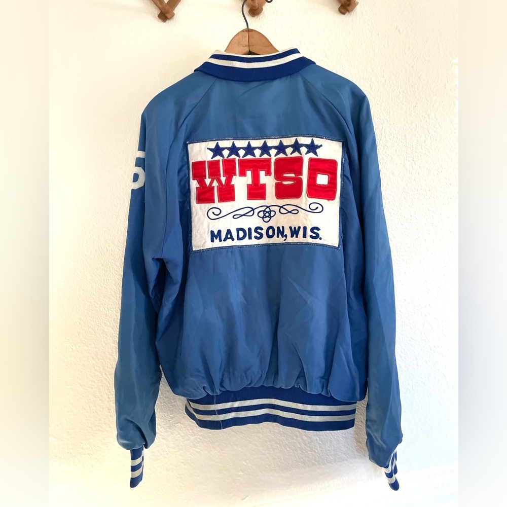 Vintage WTSO Madison Wisconsin Radio Station Jacket